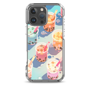  Sip Sip Hooray iPhone Case (Clear)