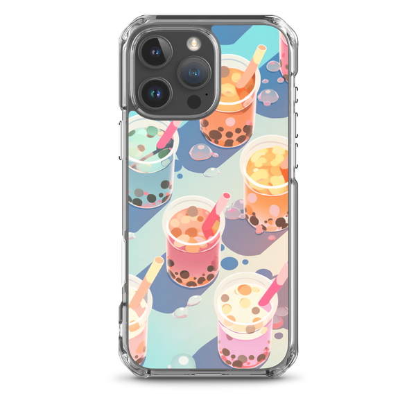  Sip Sip Hooray iPhone Case (Clear)