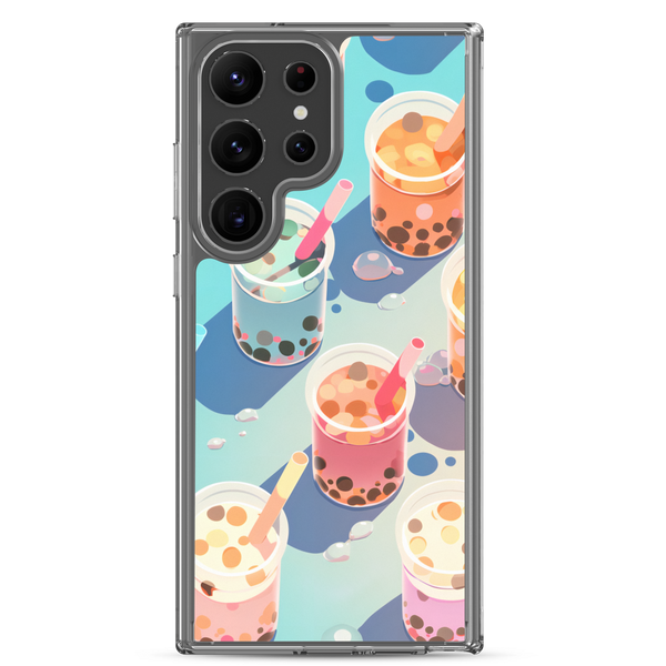  Sip Sip Hooray Samsung Case (Clear)