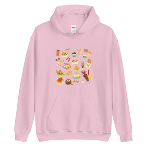 Light Pink S Snacks in Taiwan Hoodie