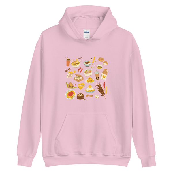 Light Pink S Snacks in Taiwan Hoodie