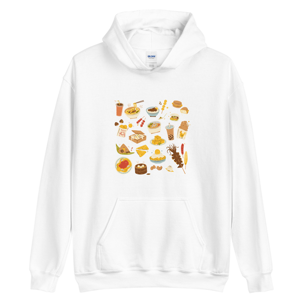 White S Snacks in Taiwan Hoodie