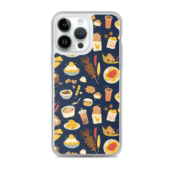  Snacks in Taiwan iPhone Case (Midnight)