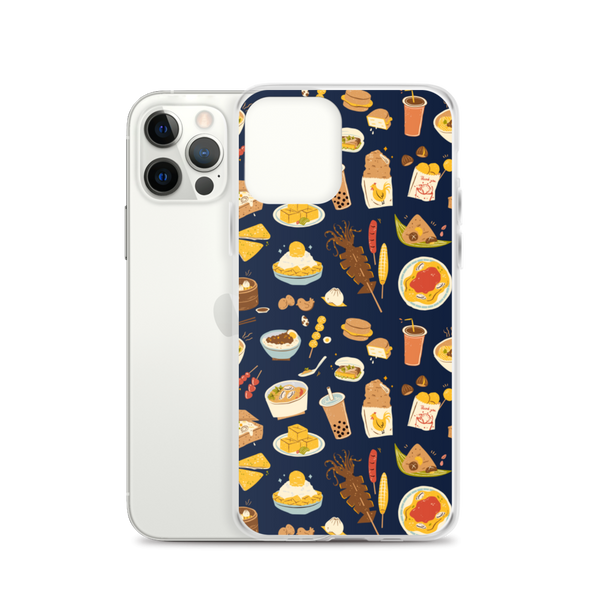 Snacks in Taiwan iPhone Case (Midnight)