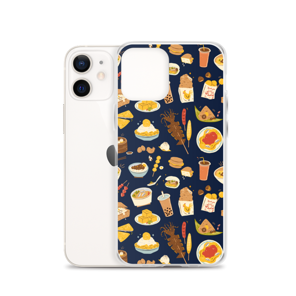  Snacks in Taiwan iPhone Case (Midnight)