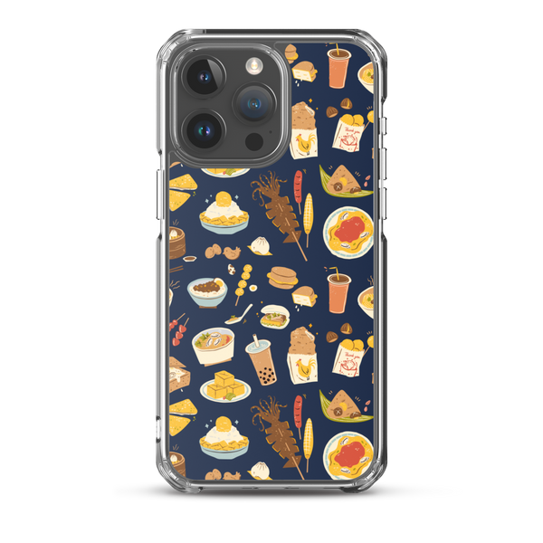  Snacks in Taiwan iPhone Case (Midnight)