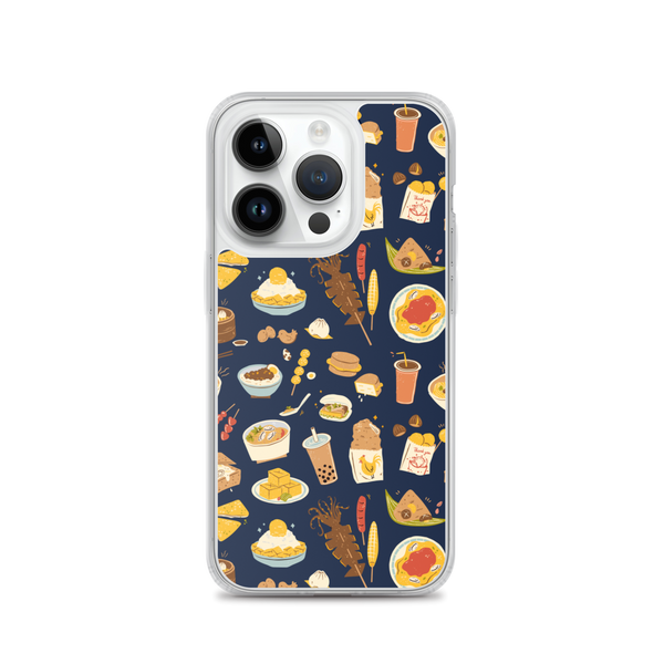  Snacks in Taiwan iPhone Case (Midnight)