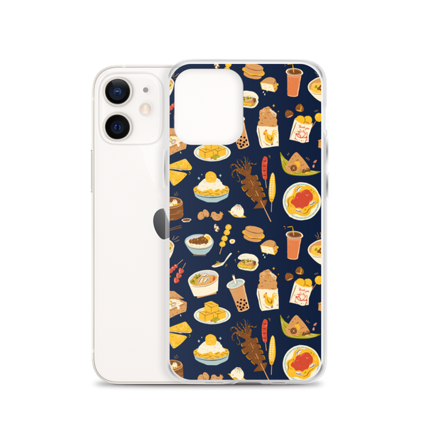 iPhone 12 Snacks in Taiwan iPhone Case (Midnight)