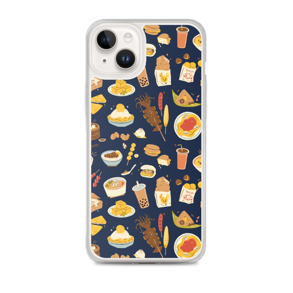 iPhone 14 Plus Snacks in Taiwan iPhone Case (Midnight)