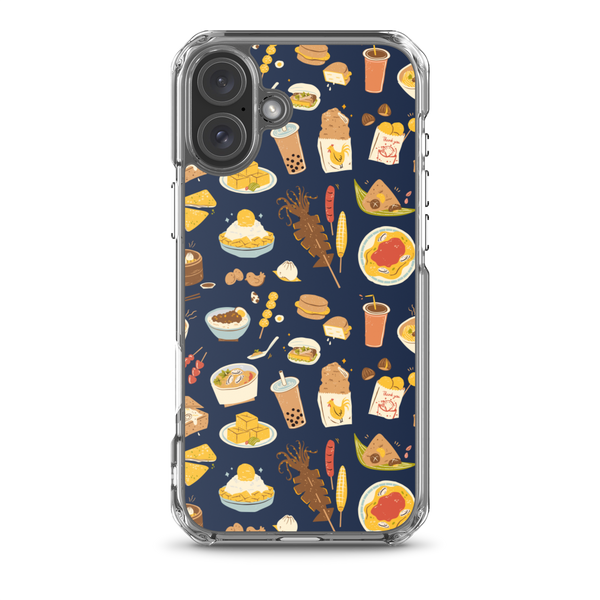 iPhone 16 Plus Snacks in Taiwan iPhone Case (Midnight)