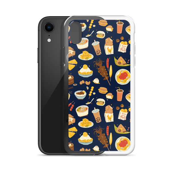 iPhone XR Snacks in Taiwan iPhone Case (Midnight)