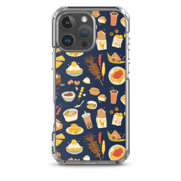  Snacks in Taiwan iPhone Case (Midnight)