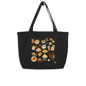  Snacks in Taiwan Large Tote Bag