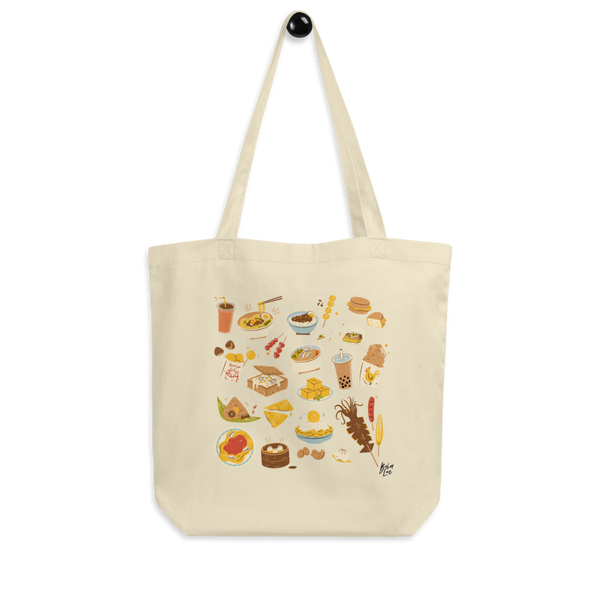  Snacks in Taiwan Tote Bag