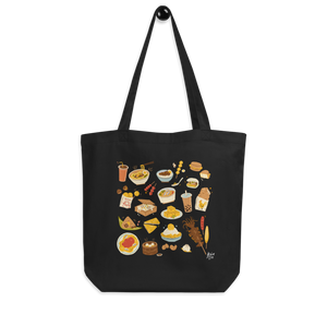 Black Snacks in Taiwan Tote Bag