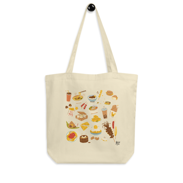 Oyster Snacks in Taiwan Tote Bag