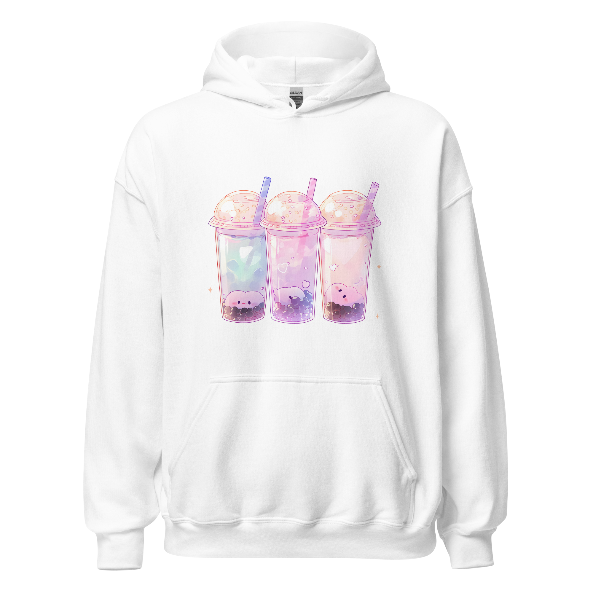 TEA TIME TREASURES HOODIE Boba Love Bubble tea apparel accessories