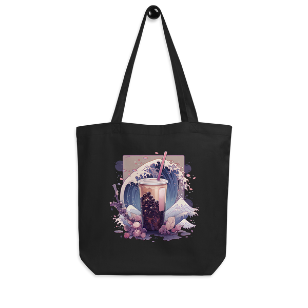  The Great Boba Wave Tote Bag